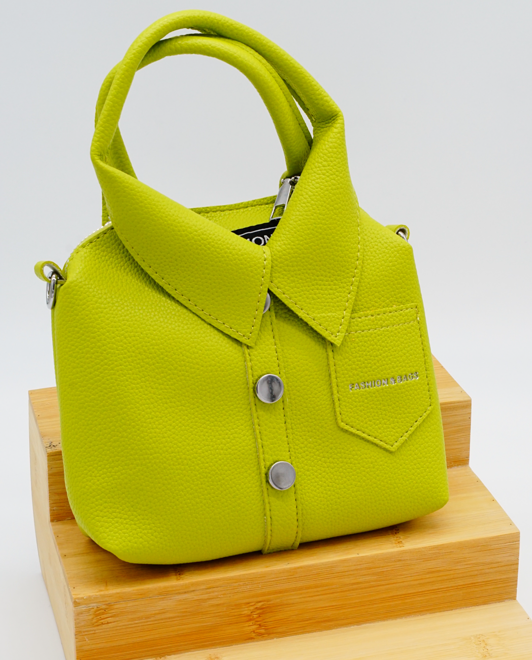 Stylish Collared Handbag